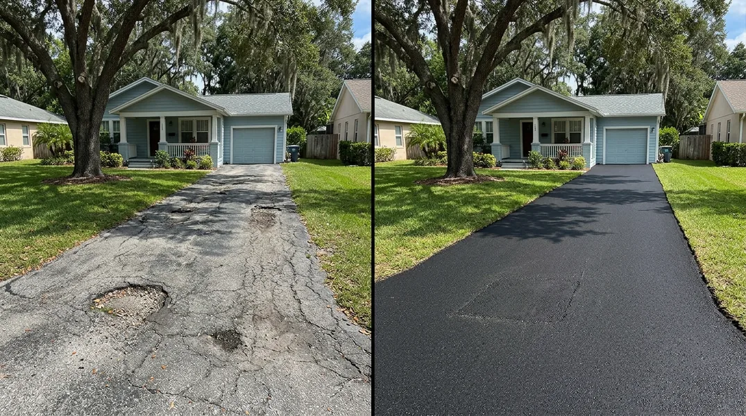Result asphalt paving in Tampa - Tampa Asphalt Paving
